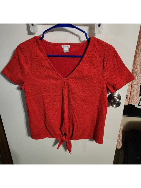 Tops - BOWTIE CROP TOP SZ S